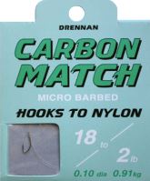 Háčky DRENNAN Carbon Match
