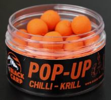 BLACK CARP POP-UP CHILLI - KRILL 15MM 50G