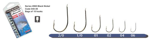 Háčky AWA-S Cutting Blade 4960 Black Nickel