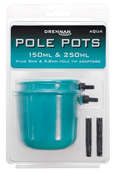 Kalíšky na děličku DRENNAN Pole Pot Aqua