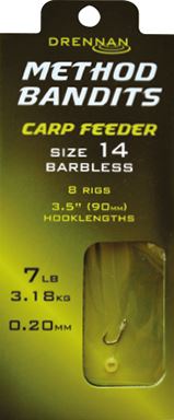 Háčky DRENNAN Method Bandit, Carp Feeder