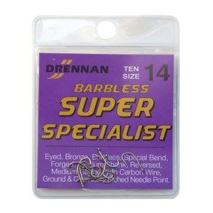 Háčky DRENNAN Super Specialist S Očkem Bez Prot.