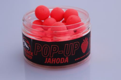 BLACK CARP POP-UP JAHODA 15MM 50G