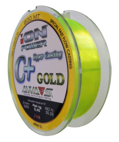 Vlasec AWA'S Ion Power C+ Hyper Casting Gold 200m