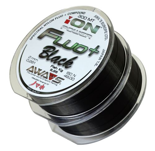 Vlasec AWA'S Ion Power Fluo+ Black - 2X300M/600M