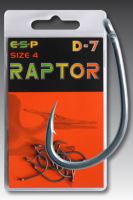 ESP kaprové háčky Raptor D7 (VO bal/5bal/10ks)