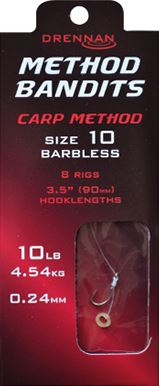 Háčky DRENNAN Method Bandit, Carp Method