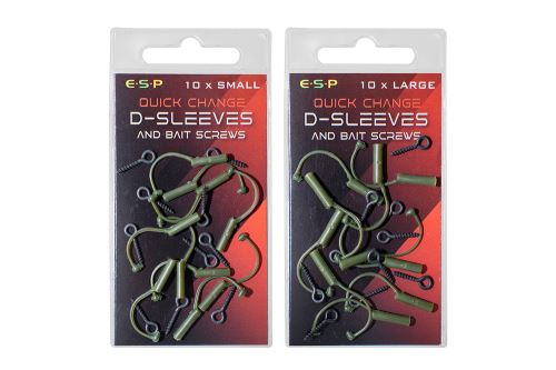 Quick Change D-Sleeves and Bait Screws