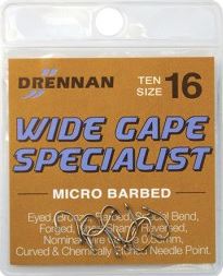 Háčky DRENNAN Wide Gape Specialist (Očko+Prot.)