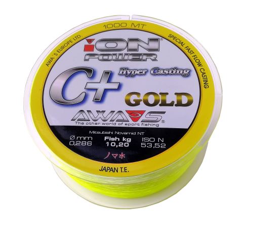 Vlasec AWA'S Ion Power C+Hyper Casting Gold 1000 m