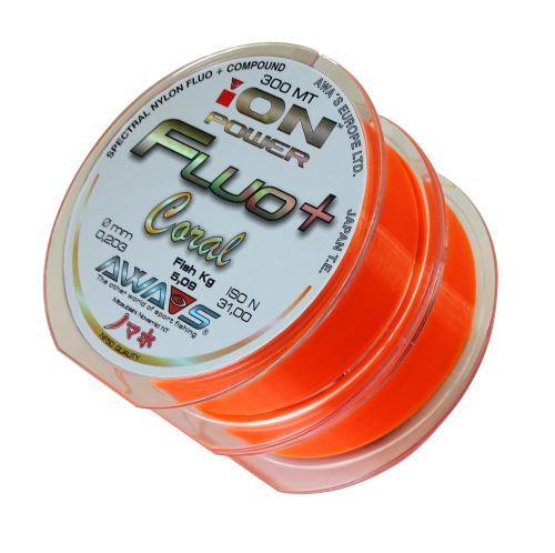 Vlasec AWA'S Ion Power Fluo+ Coral - 2X300M/600M