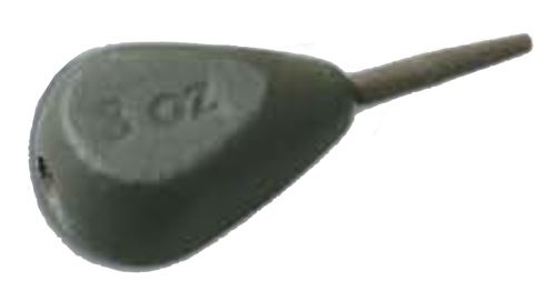 Inline Flat Pear Carp Leads