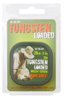 Pletená šňůra ESP Tungsten Loaded Semi Stiff 20lb - weedy green