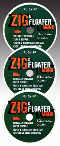 Vlasec ESP Zig& Floater Mono 100m