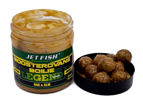 Boosterované boilie Jet Fish Legend Range 20 mm 250 ml - RAK & GLM