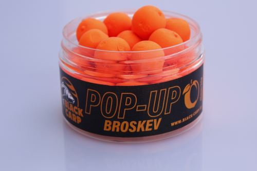 BLACK CARP Pop-Up Boilies 50g 15mm - broskev