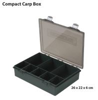 COMPACT CARP BOX MOSS GREEN with Transp.