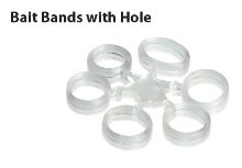 BAIT BANDS WITH HOLE CLEAR
