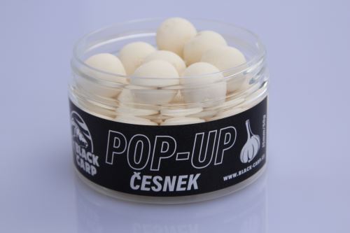BLACK CARP Pop-Up Boilies 50g 15mm - česnek